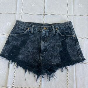 Custom Dyed Wrangler Cutoff Shorts